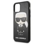 Karl Lagerfeld Iconic TPU Black Kryt iPhone 11
