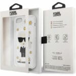 Karl Lagerfeld Ikonik Flower Transparent Kryt iPhone 8/7/SE 2020/SE 2022