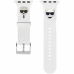 Karl Lagerfeld Karl and Choupette Náramek Apple Watch 45/44/42/Ultra White