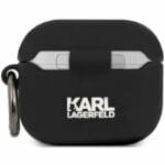 Karl Lagerfeld Karl Head AirPods 3 Silicone Kryt Black