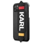 Karl Lagerfeld KLHCN58HDAWBK Black Strap Kryt iPhone 11 Pro