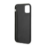 Karl Lagerfeld KLHCN61SAKICKCBK Black HardCase Saffiano Ikonik Karl&Choupette Head Kryt iPhone 11