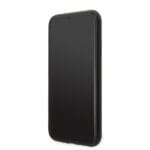 Karl Lagerfeld KLHCN61SAKICKCBK Black HardCase Saffiano Ikonik Karl&Choupette Head Kryt iPhone 11