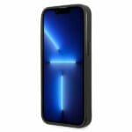 Karl Lagerfeld KLHCP13LMNMP1K Black Monogram Plaque Kryt iPhone 13 Pro