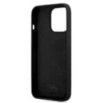 Karl Lagerfeld KLHCP13LSSKCK Hardcase Black Silicone Karl & Choupette Kryt iPhone 13 Pro