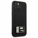 Karl Lagerfeld KLHCP13M3DKPK Black Ikonik Patch Kryt iPhone 13