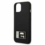 Karl Lagerfeld KLHCP13M3DKPK Black Ikonik Patch Kryt iPhone 13