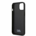Karl Lagerfeld KLHCP13SPMNIKBL Blue Monogram Ikonik Patch Kryt iPhone 13 Mini