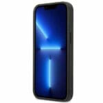 Karl Lagerfeld KLHCP13SSFMP2DG Silver Saffiano Plaque Kryt iPhone 13 Mini