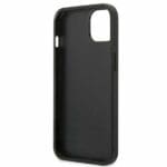Karl Lagerfeld KLHCP13SSFMP2DG Silver Saffiano Plaque Kryt iPhone 13 Mini