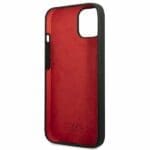 Karl Lagerfeld KLHCP13SSLMP1K Black Silicone Plaque Kryt iPhone 13 Mini