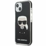 Karl Lagerfeld KLHCP13STPEIKK Black Iconik Karl Kryt iPhone 13 Mini