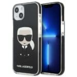 Karl Lagerfeld KLHCP13STPEIKK Black Iconik Karl Kryt iPhone 13 Mini