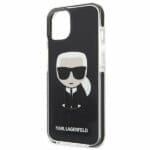 Karl Lagerfeld KLHCP13STPEIKK Black Iconik Karl Kryt iPhone 13 Mini