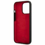 Karl Lagerfeld KLHCP13XSLMP1K Black Silicone Plaque Kryt iPhone 13 Pro Max