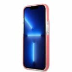 Karl Lagerfeld KLHCP13XTPECPI Fuschia Choupette Head Kryt iPhone 13 Pro Max
