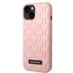 Karl Lagerfeld KLHCP14MRUPKLPP Pink 3D Monogram Kryt iPhone 14 Plus