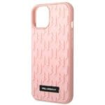 Karl Lagerfeld KLHCP14MRUPKLPP Pink 3D Monogram Kryt iPhone 14 Plus