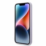 Karl Lagerfeld KLHCP14XSNIKBCU Purple Silicone Ikonik Kryt iPhone 14 Pro Max