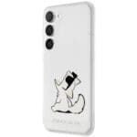 Karl Lagerfeld KLHCS23MCFNRC Transparent Choupette Fun Kryt Samsung S23 Plus