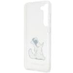 Karl Lagerfeld KLHCS23MCFNRC Transparent Choupette Fun Kryt Samsung S23 Plus