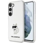 Karl Lagerfeld KLHCS23MHNCHTCT Transparent Ikonik Choupette Kryt Samsung S23 Plus