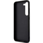 Karl Lagerfeld KLHCS23MSAKLHPK Black Saffiano Mono Metal Logo Kryt Samsung S23 Plus