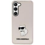 Karl Lagerfeld KLHCS23SHNCHTCP Pink Ikonik Choupette Kryt Samsung S23