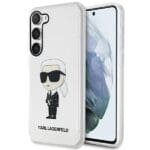 Karl Lagerfeld KLHCS23SHNIKTCT Transparent Ikonik Karl Lagerfeld Kryt Samsung S23