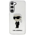 Karl Lagerfeld KLHCS23SHNIKTCT Transparent Ikonik Karl Lagerfeld Kryt Samsung S23