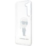 Karl Lagerfeld KLHCS23SHNIKTCT Transparent Ikonik Karl Lagerfeld Kryt Samsung S23