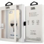 Karl Lagerfeld PC/TPU Head Iridescent Kryt iPhone 8/7/SE 2020/SE 2022