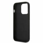 Karl Lagerfeld PU Saffiano Choupette Head Black Kryt iPhone 14 Pro