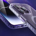 Kingxbar PQY Ice Crystal Magnetic MagSafe Gray Kryt iPhone 14 Plus
