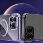 Kingxbar PQY Ice Crystal Magnetic MagSafe Purple Kryt iPhone 14 Plus