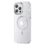 Kingxbar PQY Ice Crystal Magnetic MagSafe Silver Kryt iPhone 14 Plus