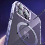 Kingxbar PQY Ice Crystal Magnetic MagSafe Silver Kryt iPhone 14 Plus