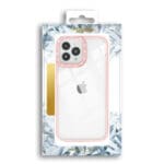 Kingxbar Sparkle Crystals Back Pink Kryt iPhone 13 Pro Max