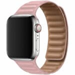 Koženkový Link Řemínek Apple Watch SE/11/10/9/8/7/6/5/4/3 (42/41/40/38mm) Pink