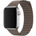Koženkový Loop Řemínek Apple Watch SE/11/10/9/8/7/6/5/4/3 (42/41/40/38mm) Brown