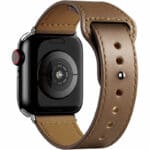 Koženkový Řemínek Apple Watch SE/11/10/9/8/7/6/5/4/3/Ultra 1/2/3 (44/45/46/49mm) Coffee Brown