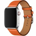 Koženkový Řemínek Apple Watch SE/11/10/9/8/7/6/5/4/3/Ultra 1/2/3 (44/45/46/49mm) Feu Epsom
