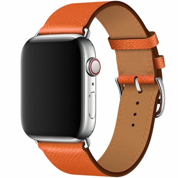Koženkový Řemínek Apple Watch 45/44/42/Ultra Feu Epsom