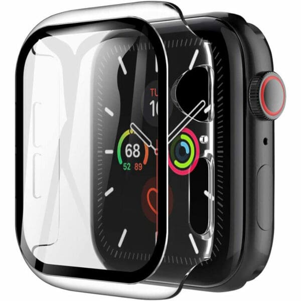 Kryt s Ochranným Sklem pro Apple Watch Matte Transparent