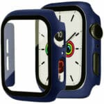 Kryt s Ochranným Sklem pro Apple Watch Midnight Blue