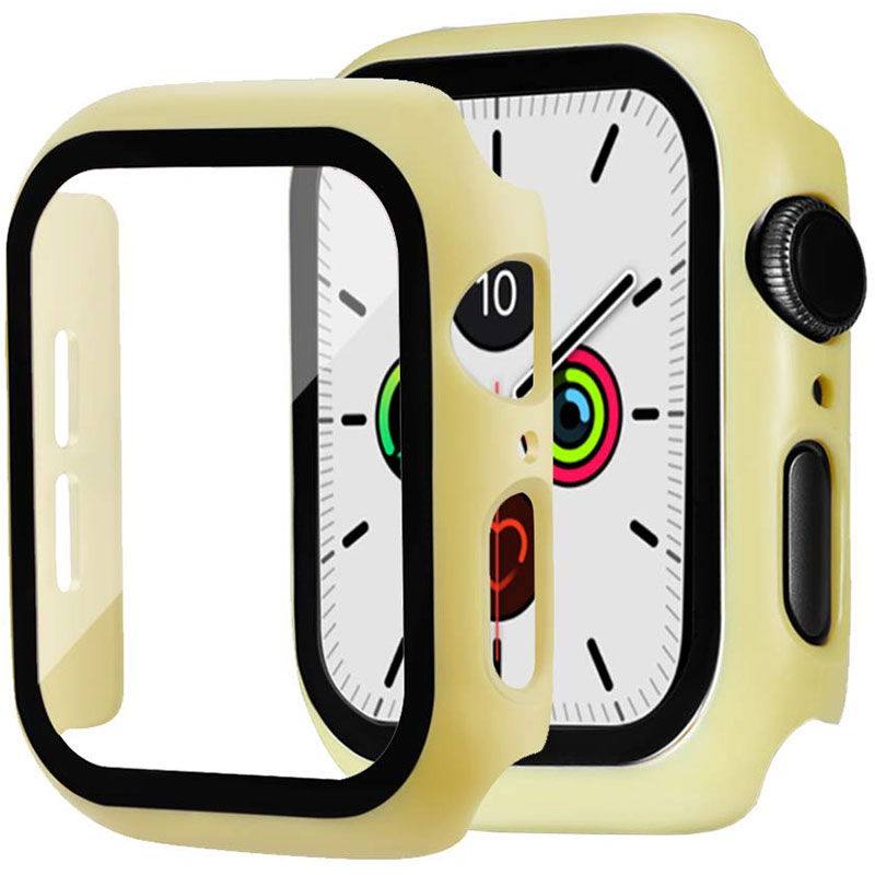 Kryt s Ochranným Sklem pro Apple Watch Yellow