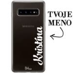 Kryt s vertikálním jménem pro Samsung S10