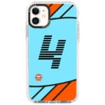 Lando Norris F1 Kryt iPhone 11