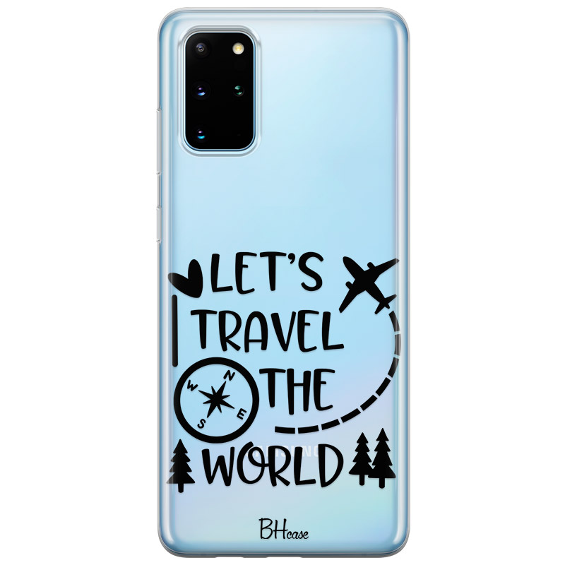 Let's Travel The World Kryt Samsung S20 Plus
