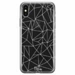 Lines White Net Kryt iPhone X/XS